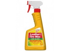 Полироль матовый (кож.,рез.,пласт.) Leather & Tire Wax Low Gloss, 500мл