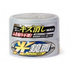 Полироль для кузова для маскировки царапин Soft99 New Scratch Clear Wax-Mirror Finish-P&M для серебристых а/м, 200 гр