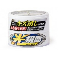 Полироль для кузова для маскировки царапин Soft99 New Scratch Clear Wax-Mirror Finish-W для белых а/м, 200 гр