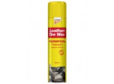 Полироль универсальный (кож.,рез.,пласт.) Leather & Tire Wax Silicon, спрей, 400мл