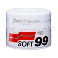 Полироль для кузова для белых и светлых а/м Soft99 White Soft Wax, 350 гр