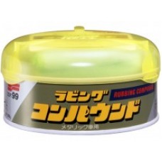 Полироль абразивный крупный Soft99 Rubbing Compound M для а/м цвета металлик и жемчужный, 200 гр