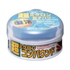 Полироль абразивный мелкий Soft99 Micro Rubbing Compound White для белых а/м,180 гр