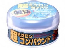 Полироль абразивный мелкий Soft99 Micro Rubbing Compound P&M для а/м цвета металлик и жемчужный,180 гр