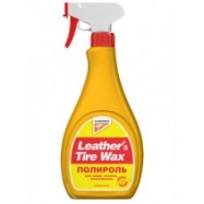 Полироль универсальный (кож.,рез.,пласт.) Leather & Tire Wax, 500мл