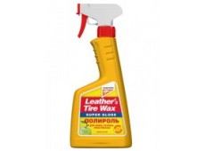 Полироль Супер блеск (кож.,рез.,пласт.) Leather & Tire Wax Super Gloss, 500мл